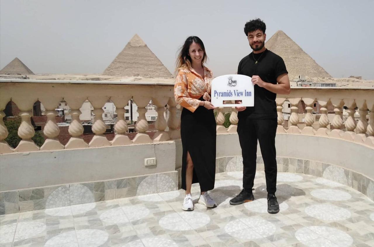 Queen Pyramids View Inn Kafret el-Gabal Dış mekan fotoğraf