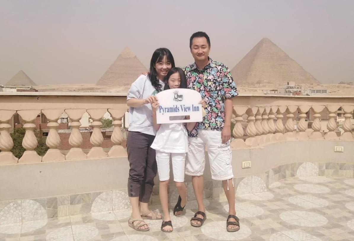 Queen Pyramids View Inn Kafret el-Gabal Dış mekan fotoğraf