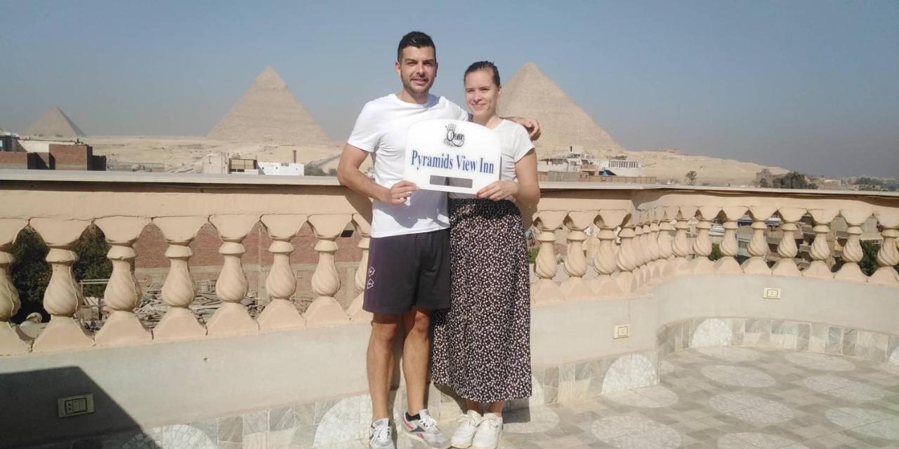 Queen Pyramids View Inn Kafret el-Gabal Dış mekan fotoğraf