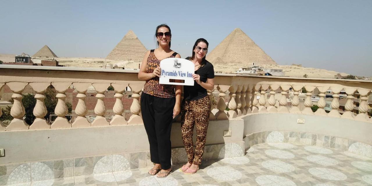Queen Pyramids View Inn Kafret el-Gabal Dış mekan fotoğraf