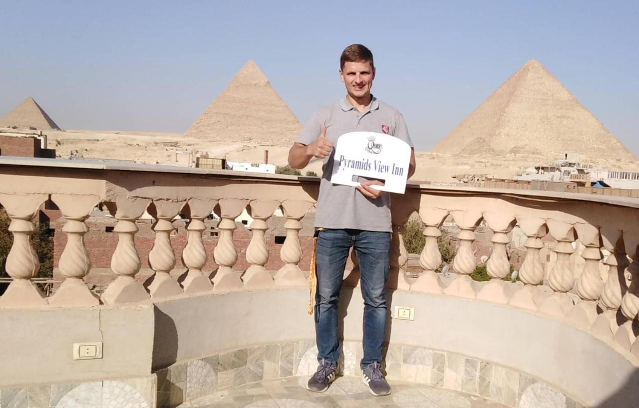 Queen Pyramids View Inn Kafret el-Gabal Dış mekan fotoğraf