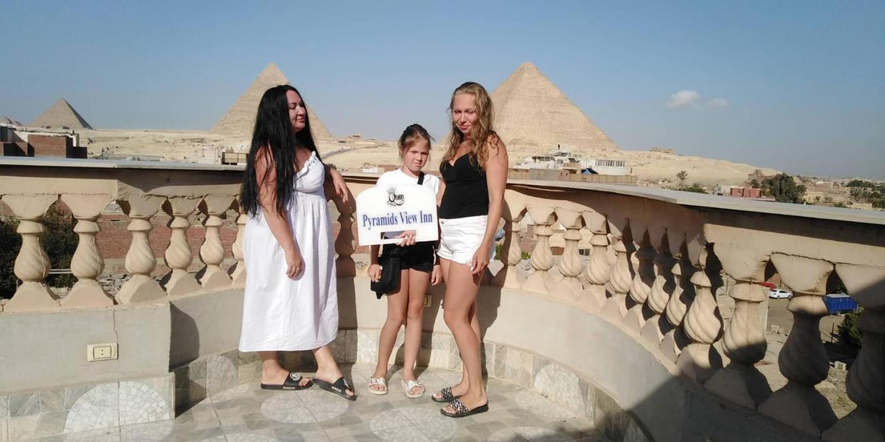 Queen Pyramids View Inn Kafret el-Gabal Dış mekan fotoğraf