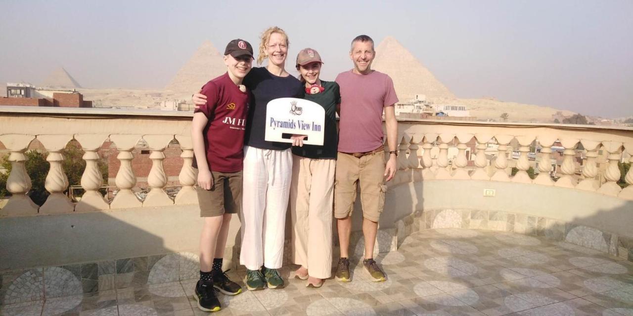Queen Pyramids View Inn Kafret el-Gabal Dış mekan fotoğraf