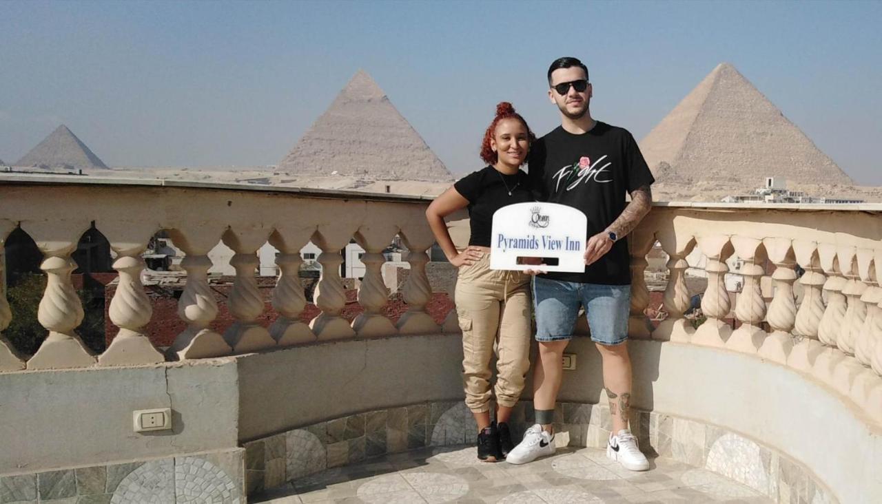 Queen Pyramids View Inn Kafret el-Gabal Dış mekan fotoğraf