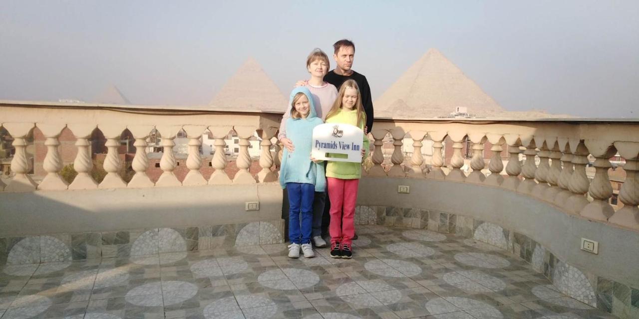 Queen Pyramids View Inn Kafret el-Gabal Dış mekan fotoğraf